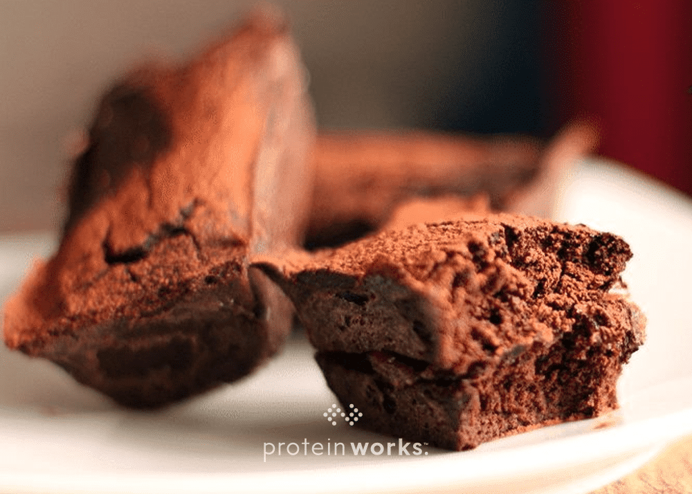 Dark Chocolate & Hazelnut Protein Cakes