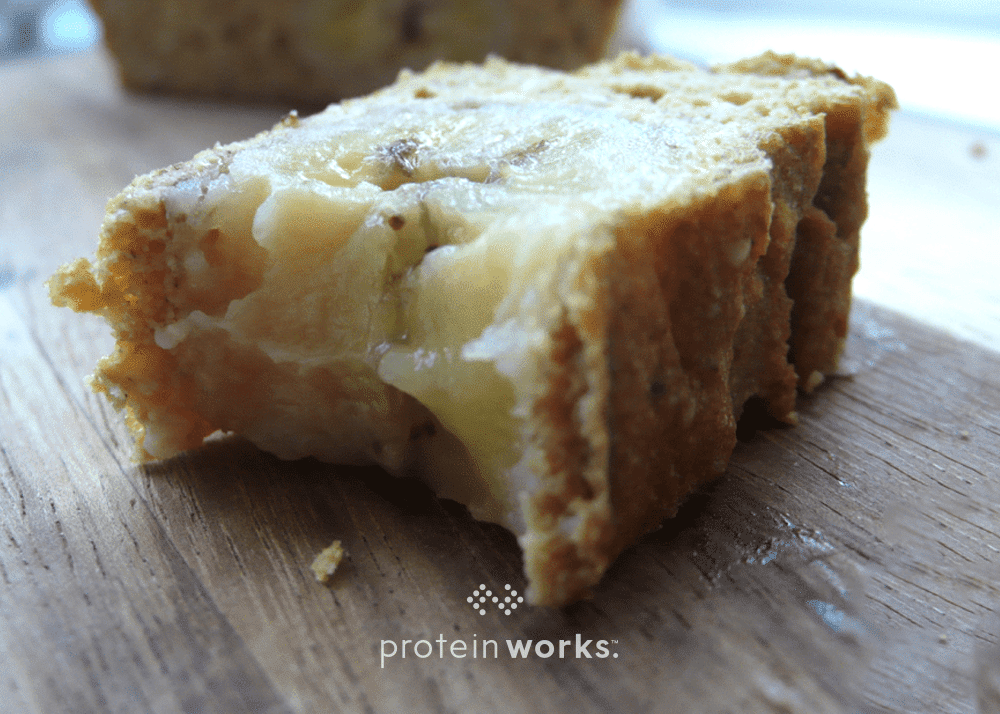 An Insanely Delicious Whey Protein Banana Bread Recipe