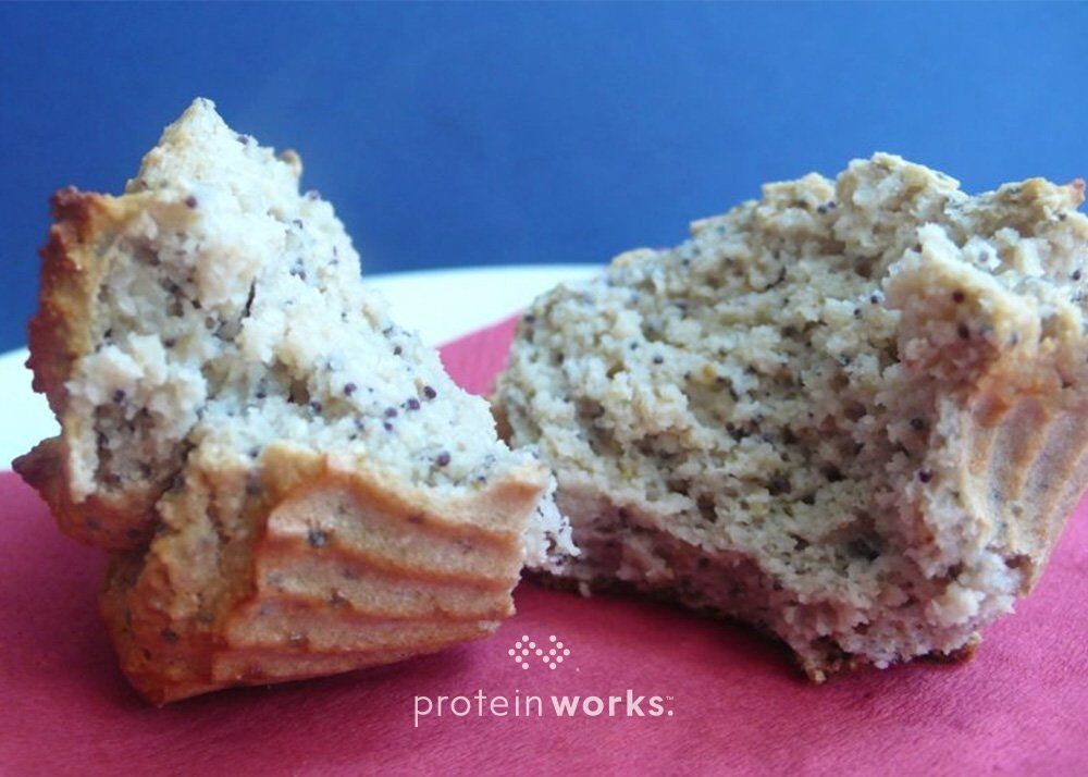 Lemon & Poppy Seed Protein Muffins