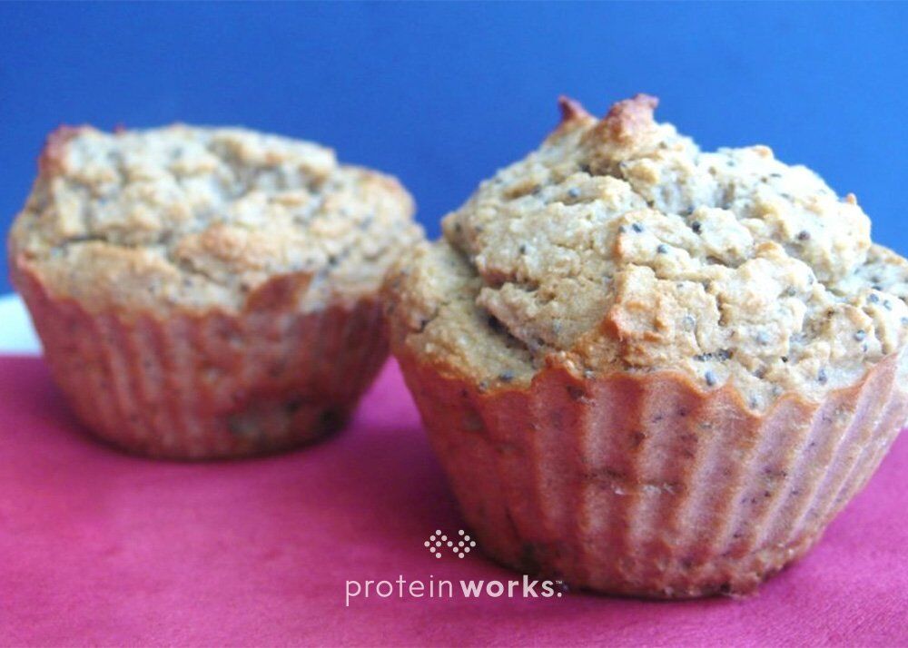 Lemon & Poppy Seed Protein Muffins