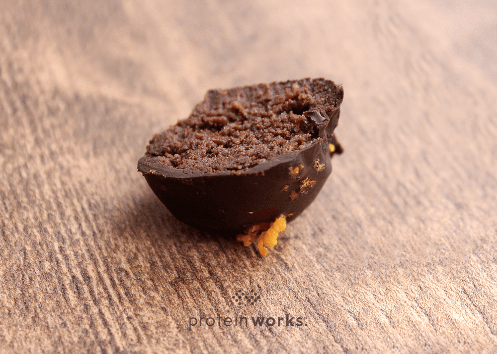 Connellian Dark Chocolate, Orange, & Almond Protein Truffles (TM)