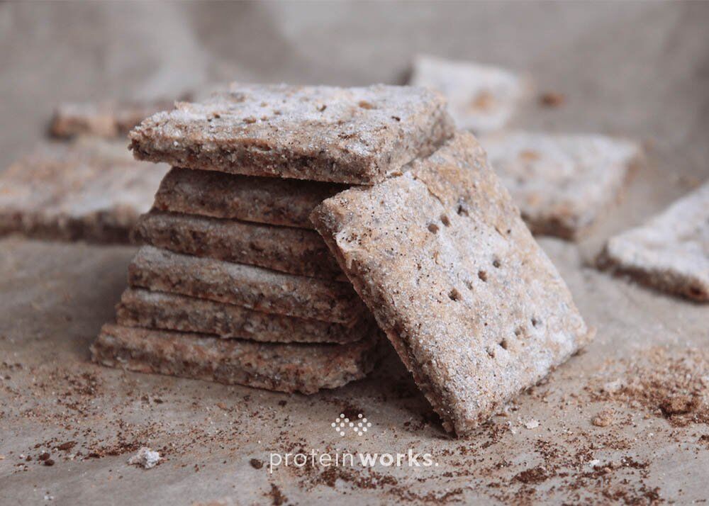 Rosemary & Cheddar Protein Crackers (Gluten-Free)