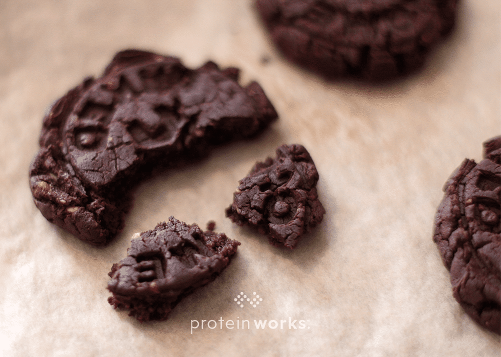 Chocolate & Peanut Butter Protein Cookies