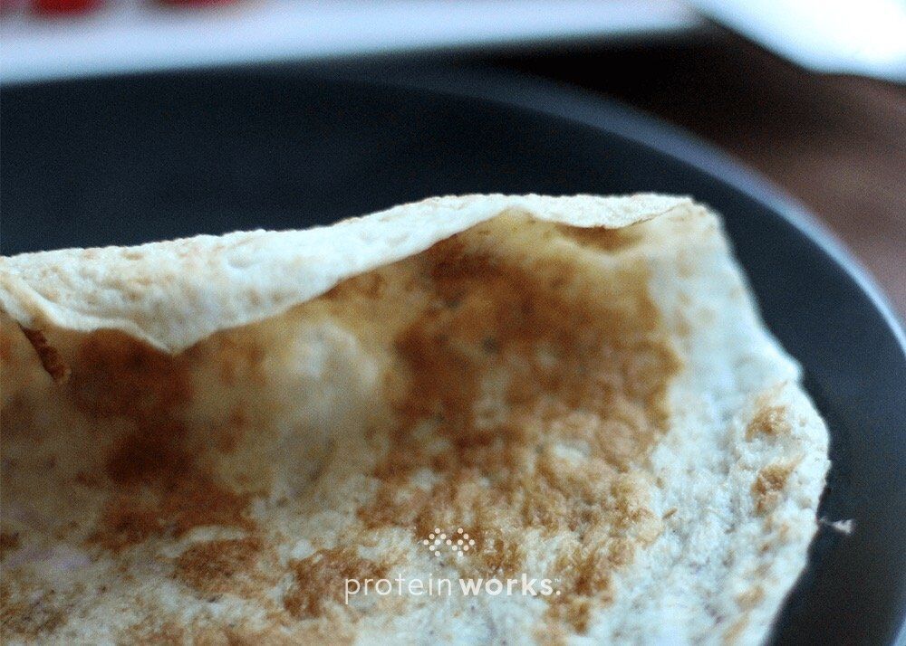 3-Ingredient Low-Carb Fat-Free Protein Wraps