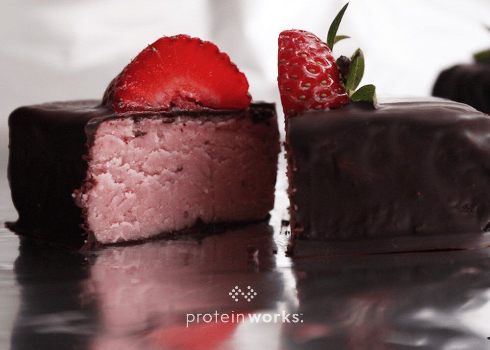 Homemade Strawberry Protein Bars