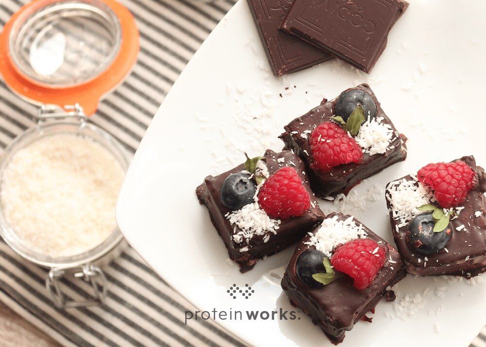 4th of July Berry & Chocolate Protein Chocolates