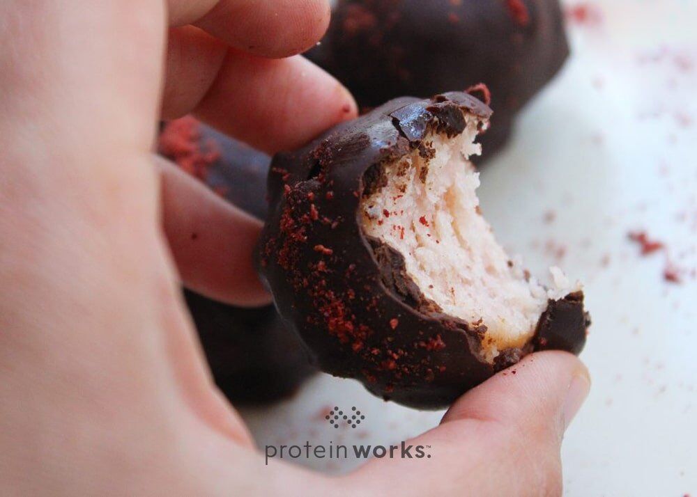 Protein Strawberry Truffle Recipe