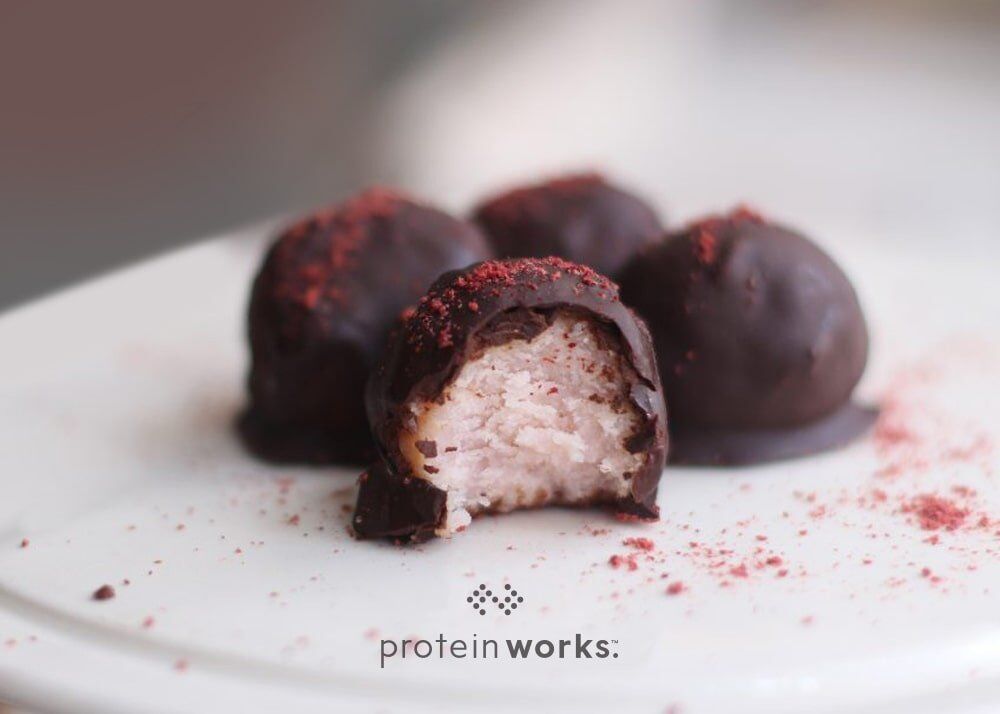 Protein Strawberry Truffle Recipe