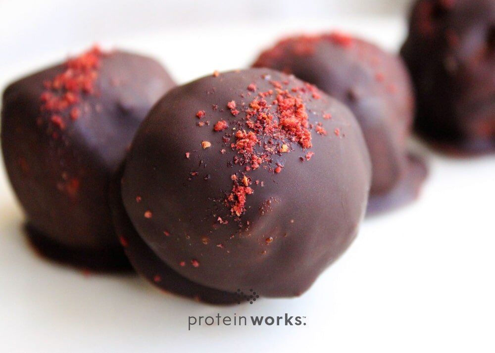 Protein Strawberry Truffle Recipe
