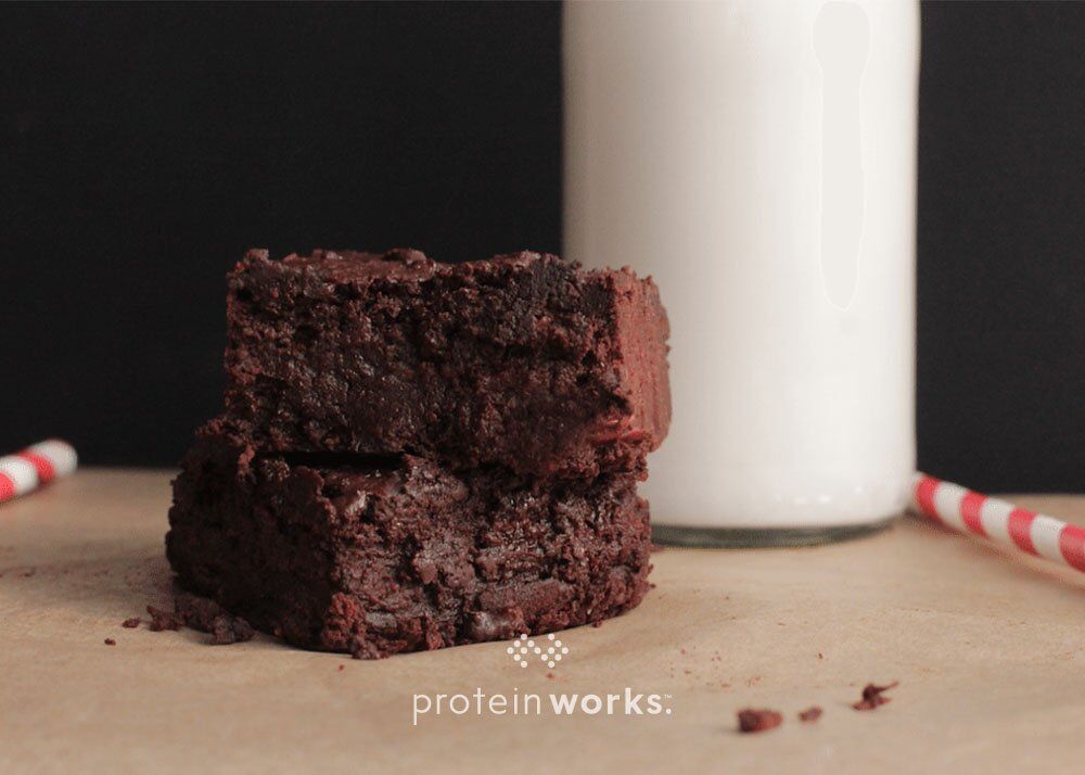 Double Chocolate Protein Brownies (Vegan)
