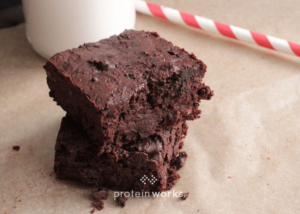 Double Chocolate Protein Brownies (Vegan)
