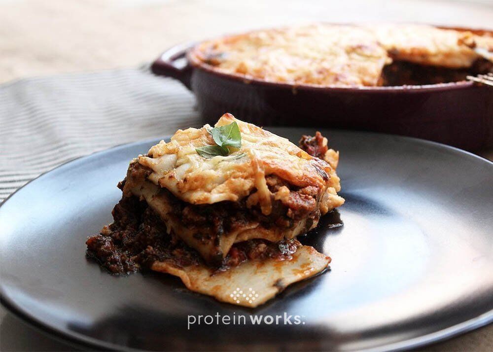 High-Protein, Low-Carb & Gluten-Free... LASAGNE!