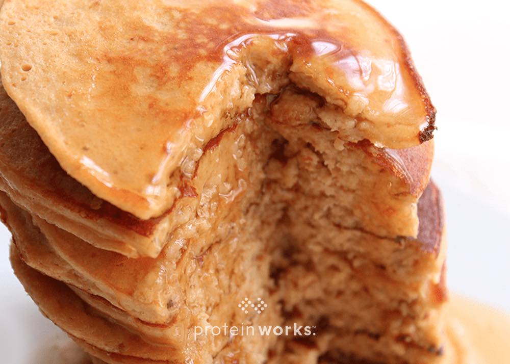 Sweet Potato Protein Pancakes