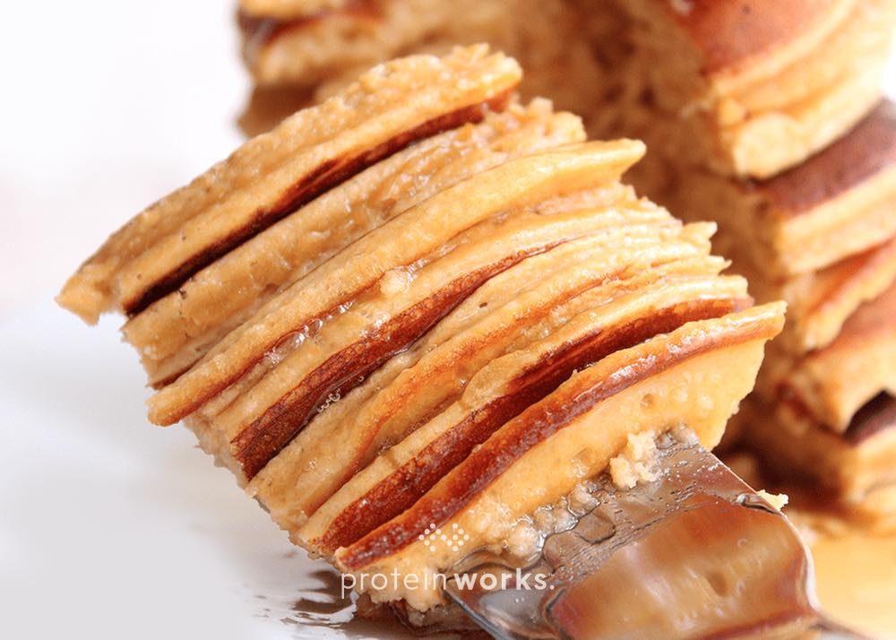 Sweet Potato Protein Pancakes Recipe