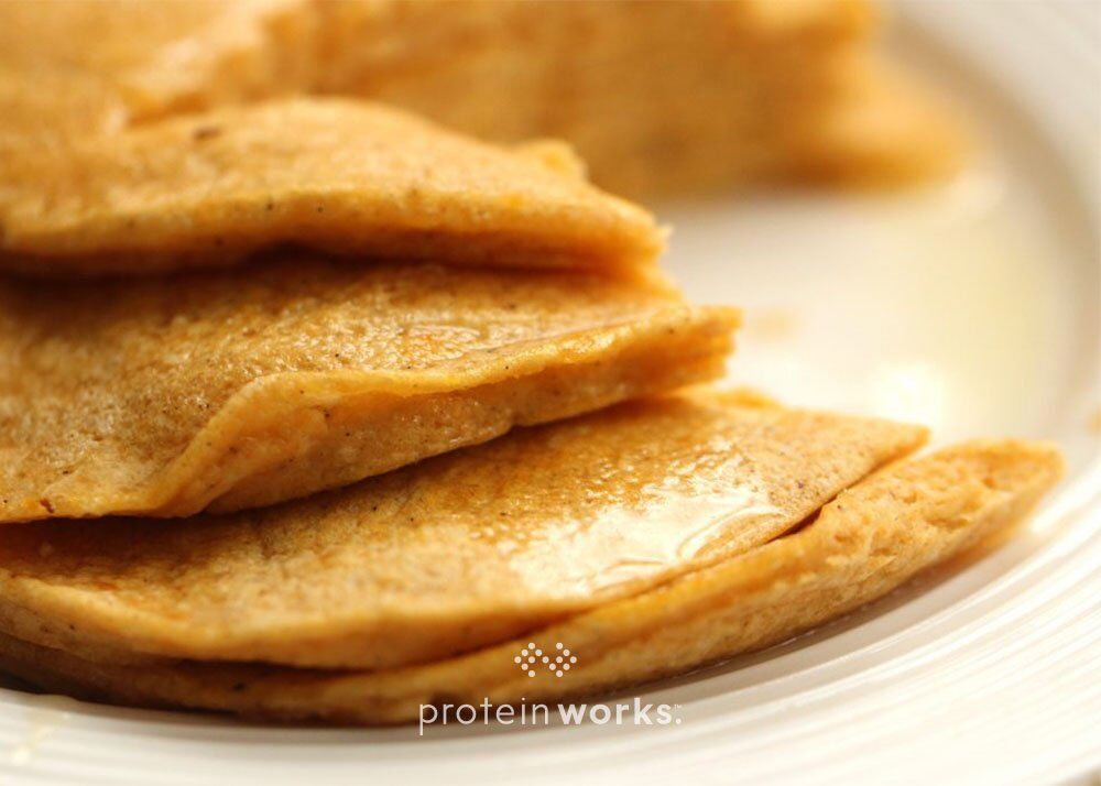 Sweet Potato Protein Pancakes