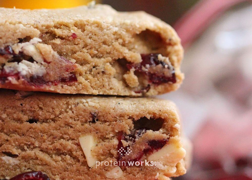 White Chocolate & Cranberry Protein Bars