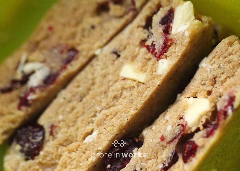 White Chocolate & Cranberry Protein Bars