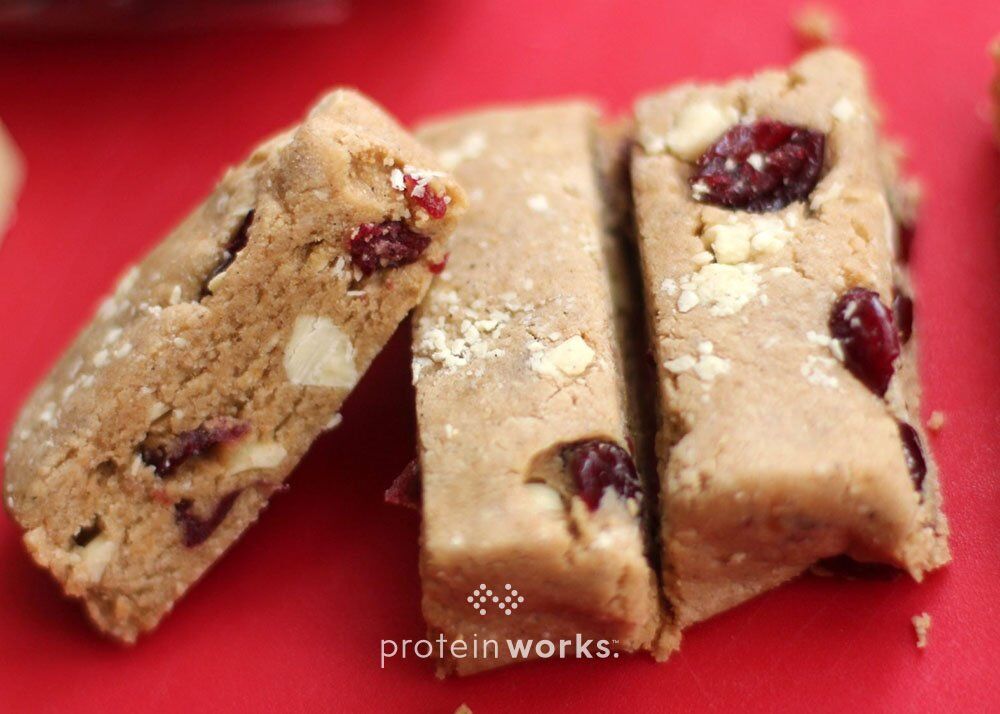 White Chocolate & Cranberry Protein Bars