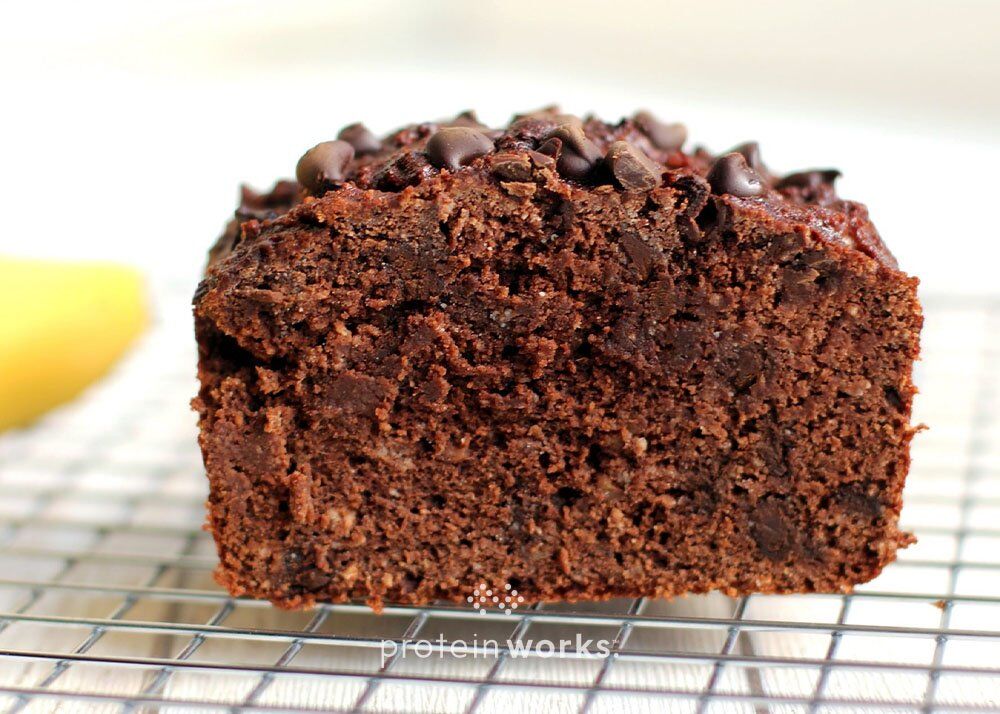 Chocolate Banana Protein Bread (Gluten-Free)