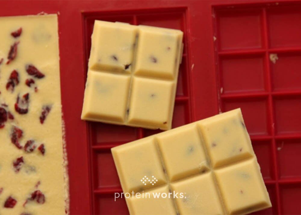 DIY Sugar-Free White Protein Chocolate