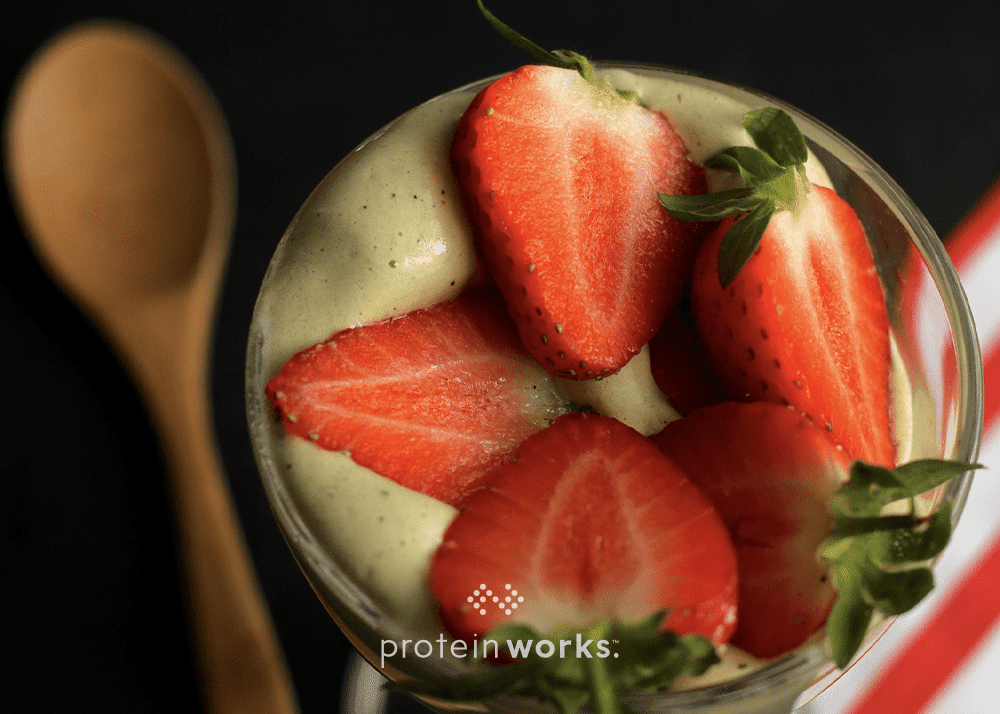 Banana Green Tea Protein Fluff