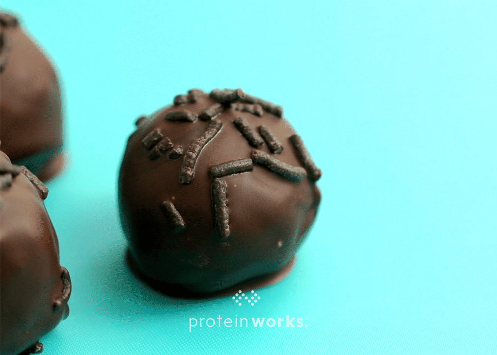 Black Onyx Protein Truffles