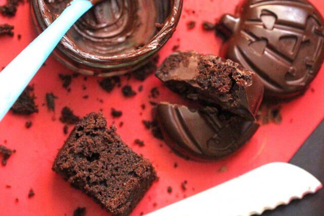 Halloween Pumpkin Protein Chocolate Cup