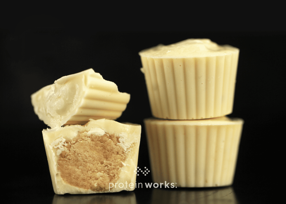 White Chocolate & Macadamia Nut Protein Cups