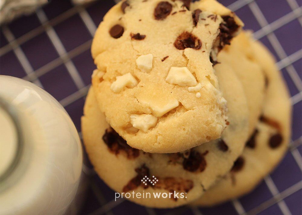 Chocolate Chip Protein Cookies & White Chocolate Macadamia Nut Protein Cookies