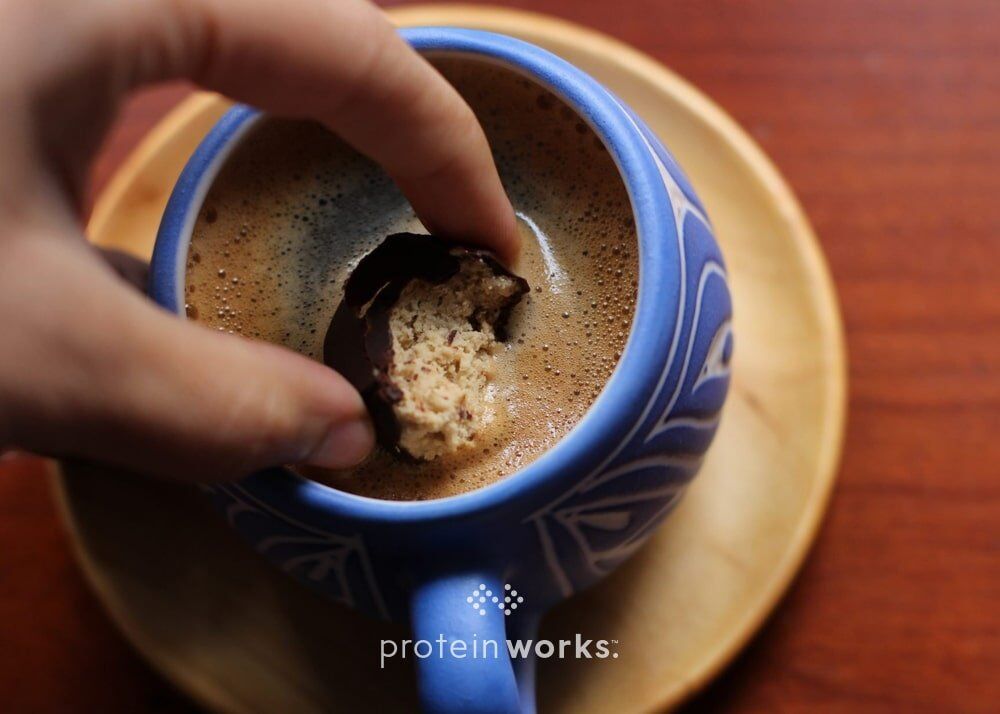 Tahini Protein Truffles