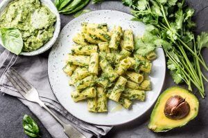 Almond Butter and Avocado Pesto