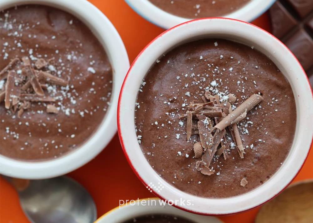 VEGAN PROTEIN MOUSSE - WITH AQUAFABA!