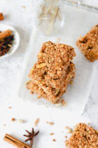 VEGAN TOFFEE APPLE FLAPJACKS