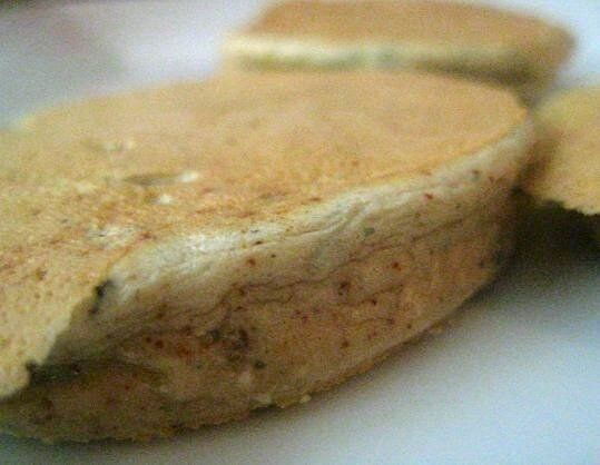 Pea Protein & Hemp Seed Mini Pancakes With Mackerel