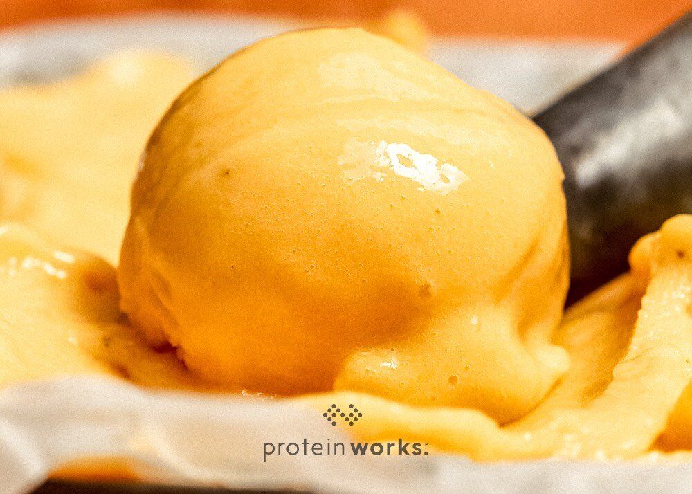 Delicious Mango Protein Ice Cream