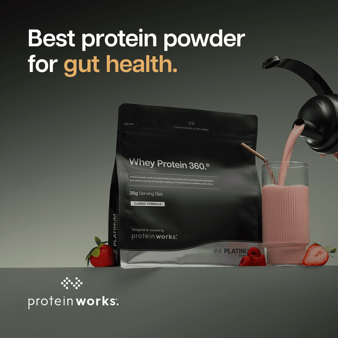 Protein powder for gut health