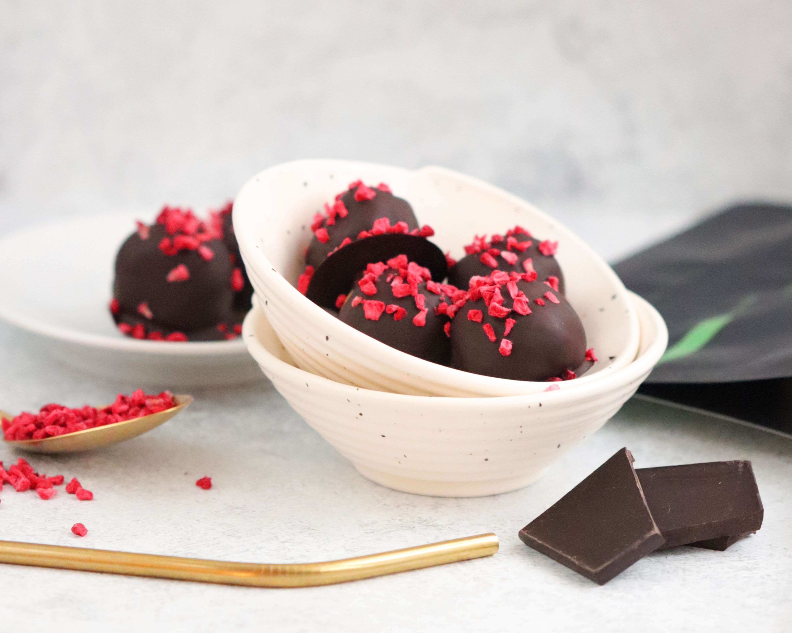 Raspberry Truffles