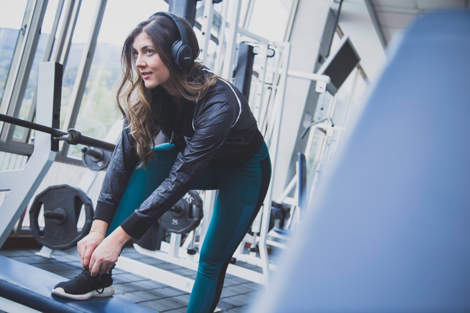 Woman In Gym