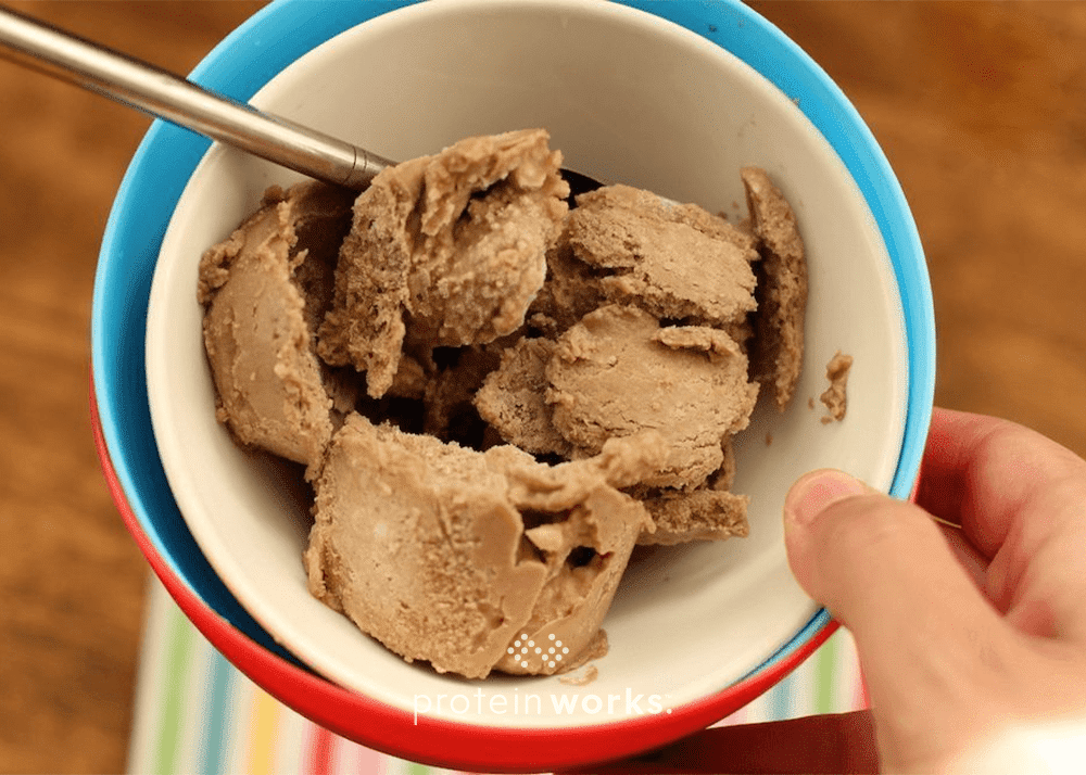 Laktosefreies & Veganes Protein Eis
