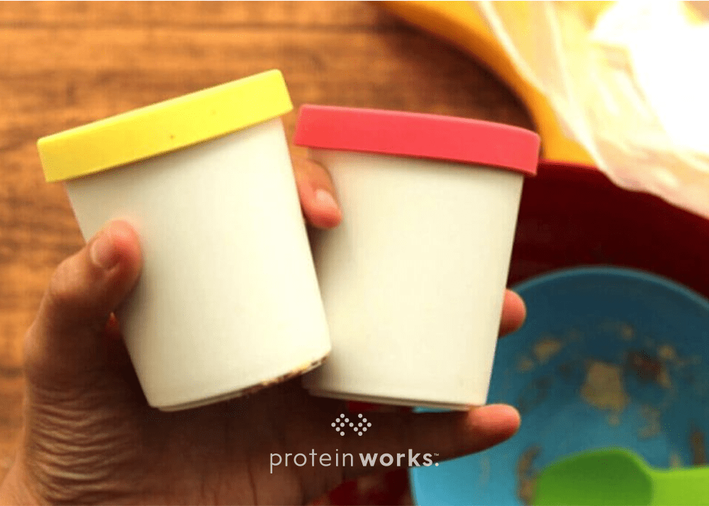 Laktosefreies & Veganes Protein Eis