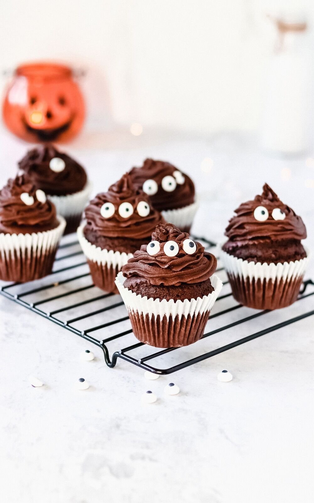 muffins veganos de chocolate