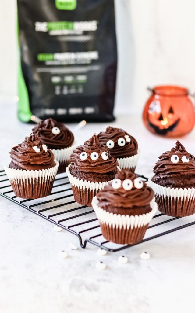 muffins veganos de chocolate