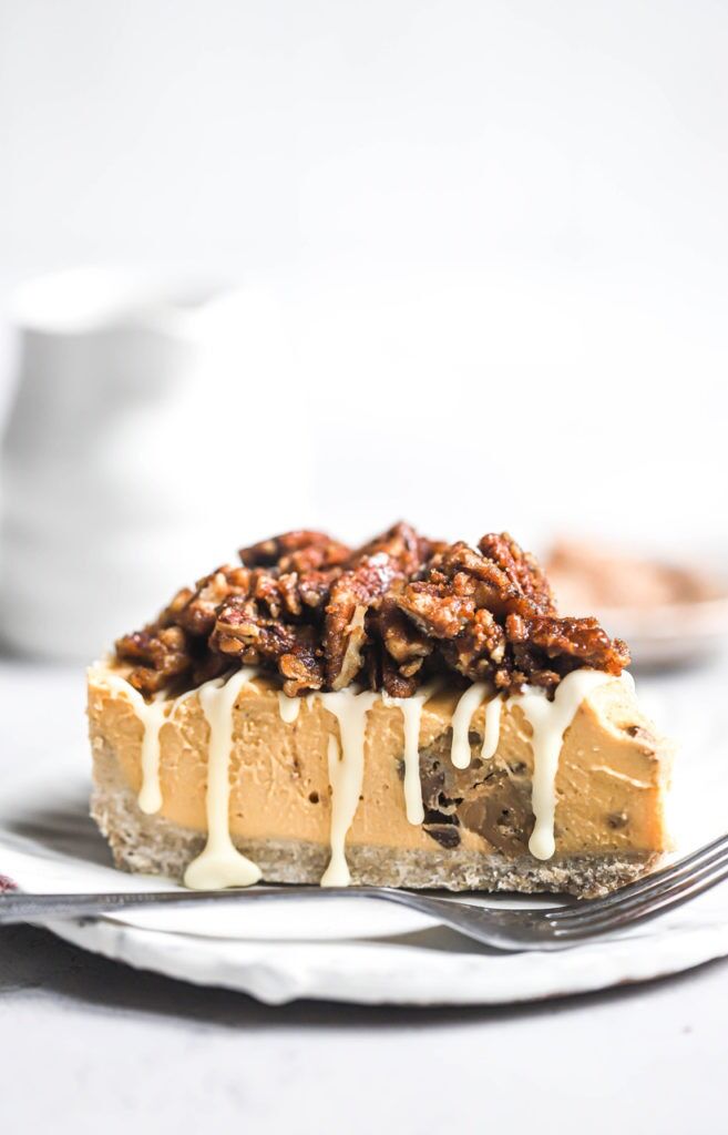 tarta vegana de queso y proteina de calabaza