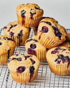 Muffin Proteici Ai Mirtilli
