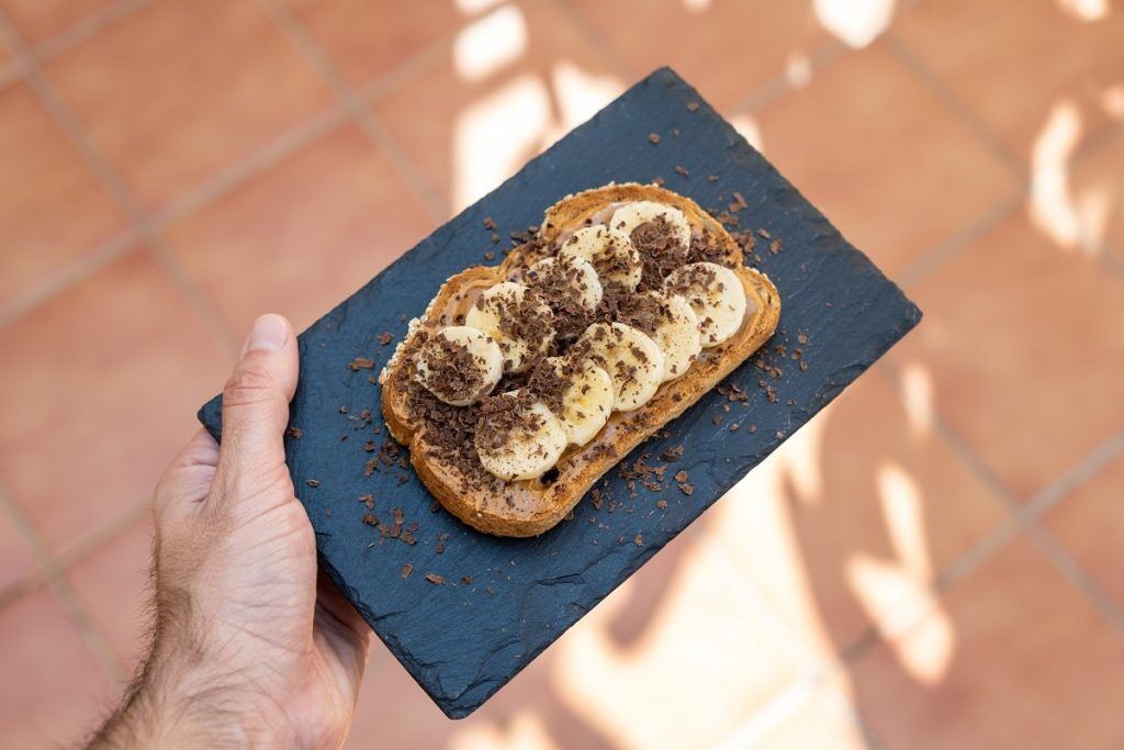 Pane Proteico Al Cioccolato Con Arachidi & Banane