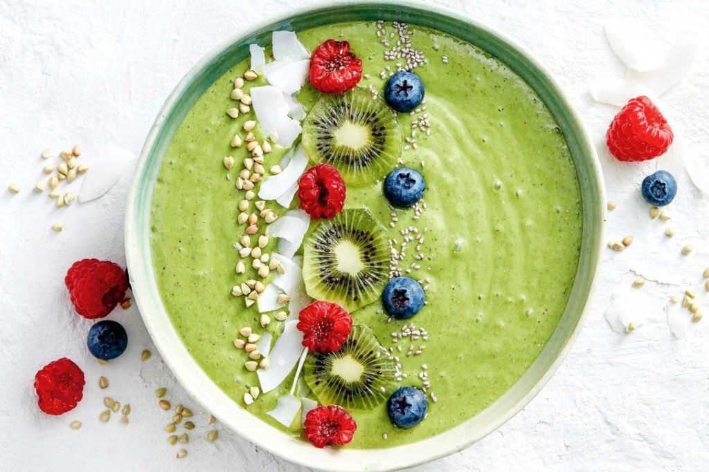 Smoothie Bowl Con Super Greens