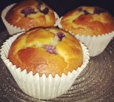Muffins Myrtille – Vanille