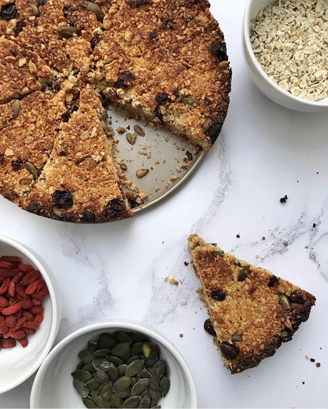 Recette de Flapjack Protéiné aux Fruits et Graines