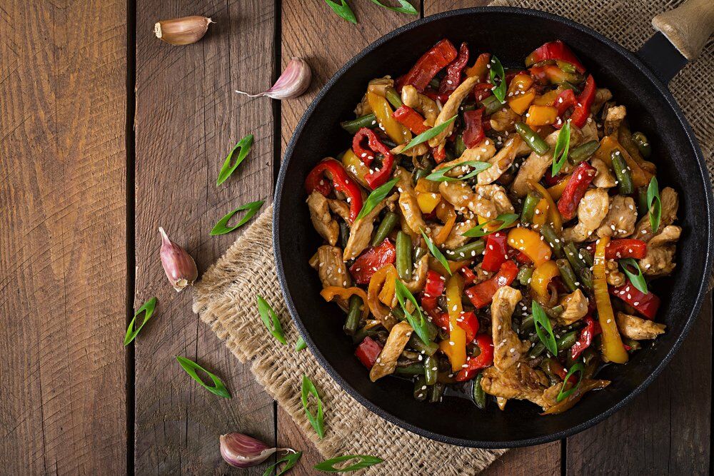 Stir Fry Poulet
