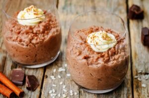 Pudding de Riz Protéiné au Chocolat